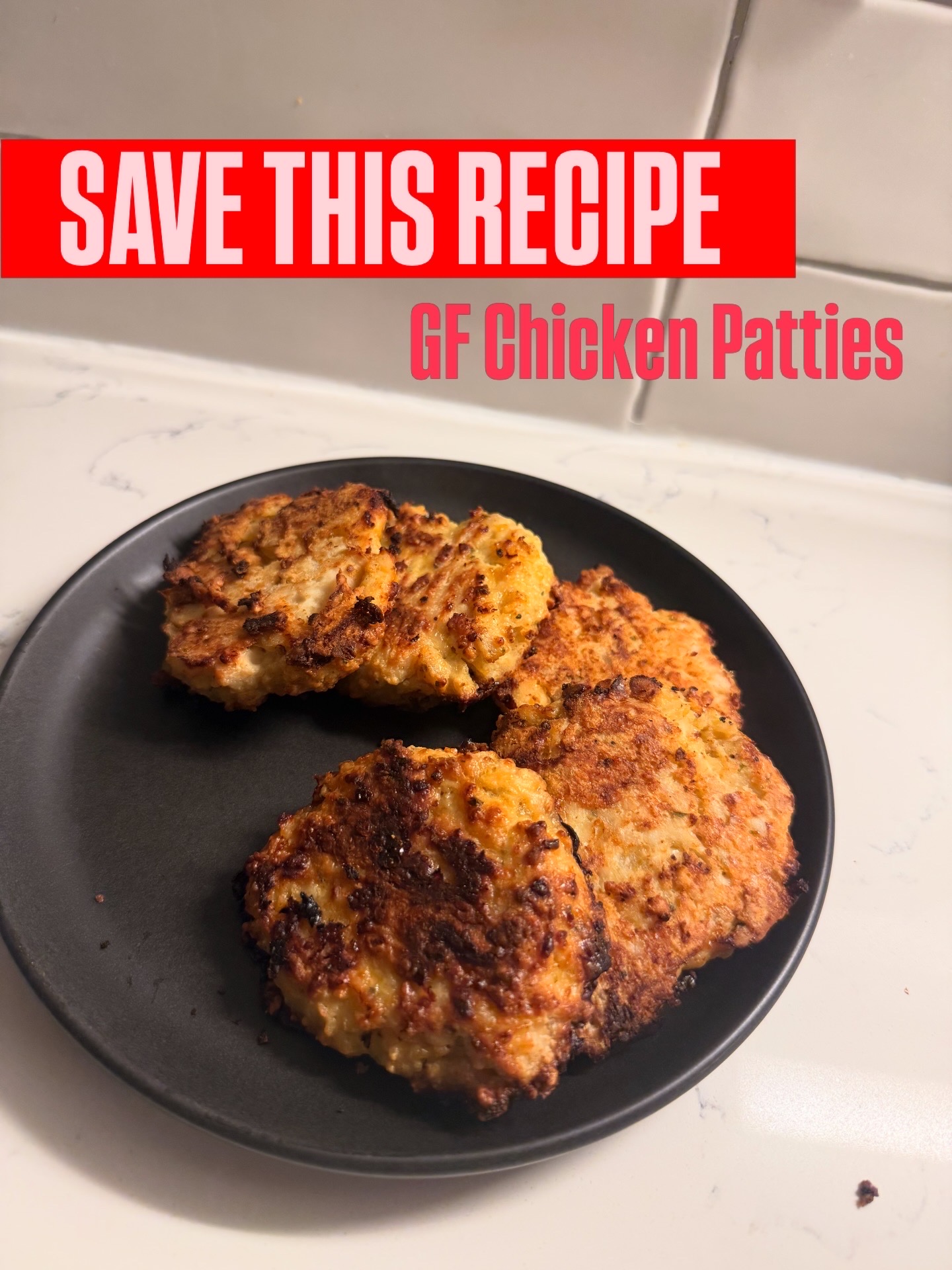 Gluten Free Chicken Patties